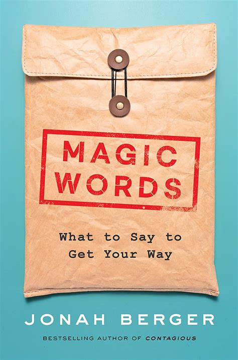 Magic words jonag berger pdf
